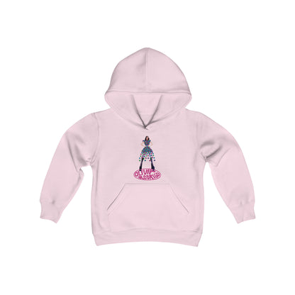 Olivia Rodrigo Hits Magazine Cover Youth Hooded Sweatshirt