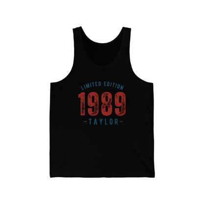 Taylor Swift 1989 Limited Edition Unisex Jersey Tank
