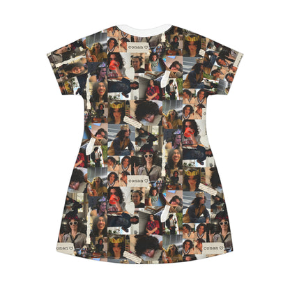 Conan Grey Being Cute Photo Collage T-Shirt Dress