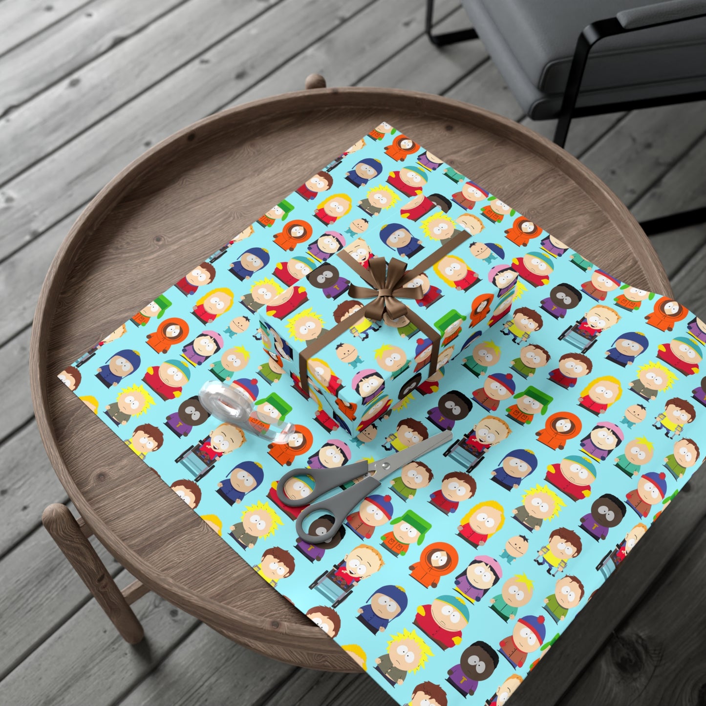 South Park School Kids Ensemble Gift Wrap Paper