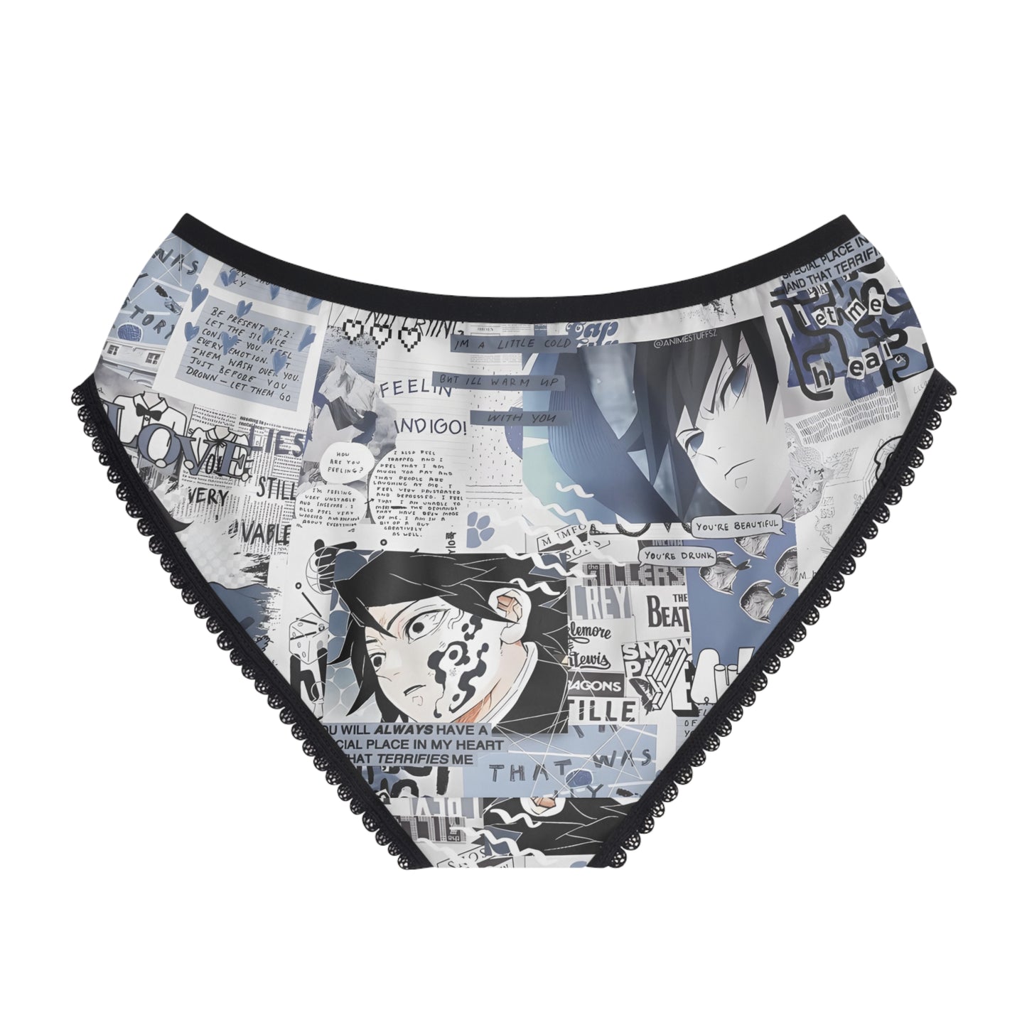 Demon Slayer Giyu Aesthetic Collage Women's Briefs