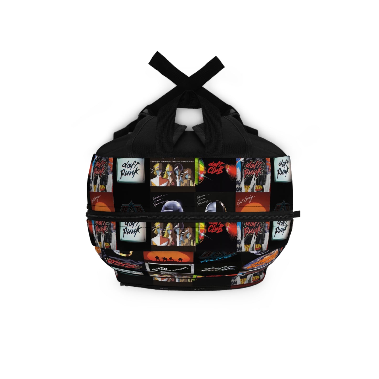 Daft Punk Album Cover Art Collage Backpack