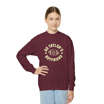 Taylor Swift Go Boyfriend Youth Crewneck Sweatshirt