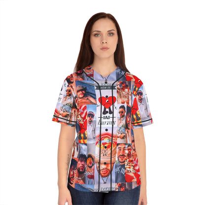 Bad Bunny Un Verano Sin Ti Photo Collage Women's Baseball Jersey