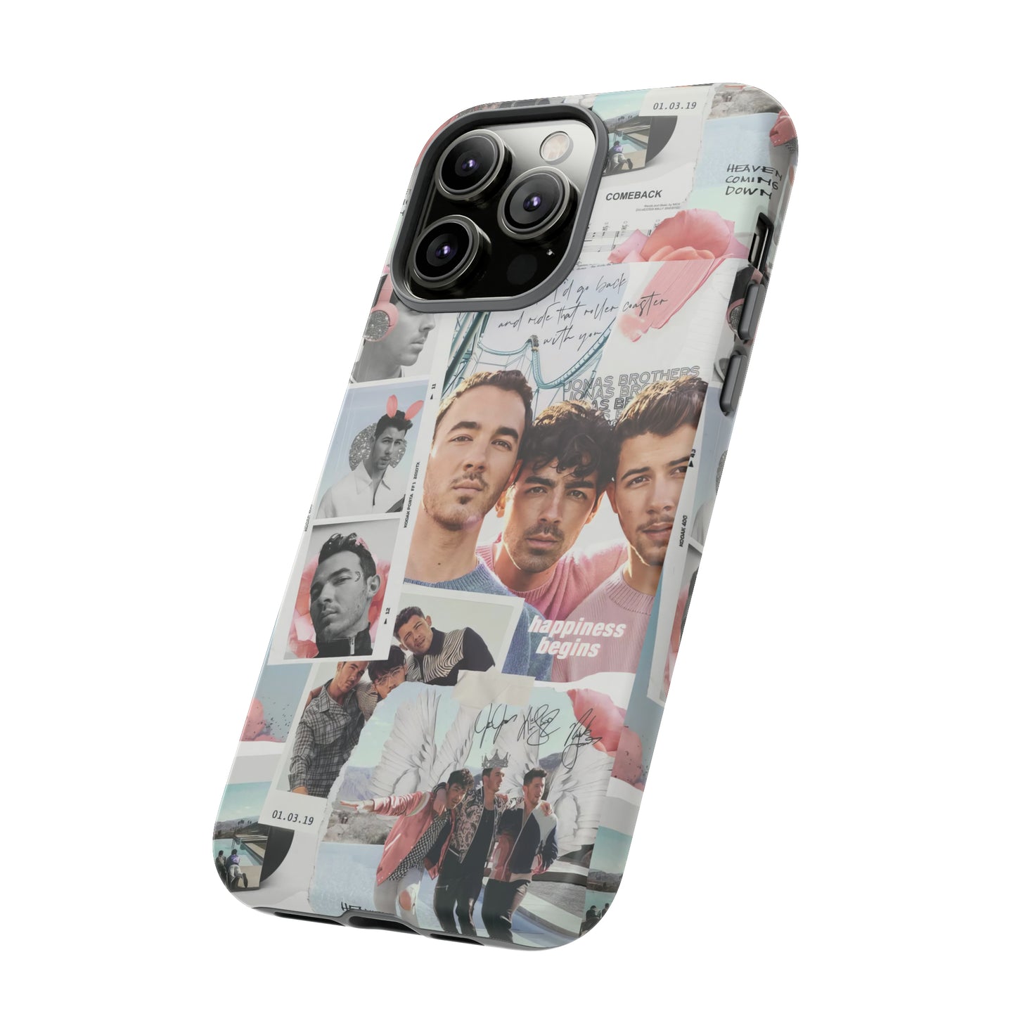 Jonas Brothers Happiness Begins Collage Tough Phone Case