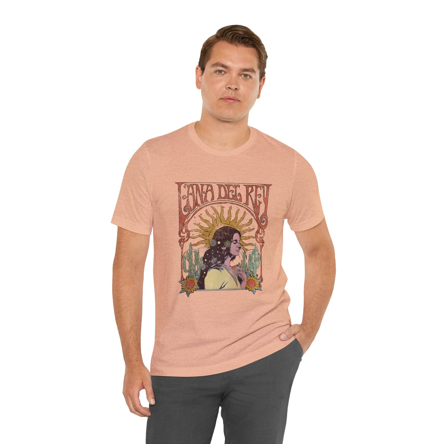 Lana Del Rey Vintage Artwork Unisex Jersey Short Sleeve Tee Shirt