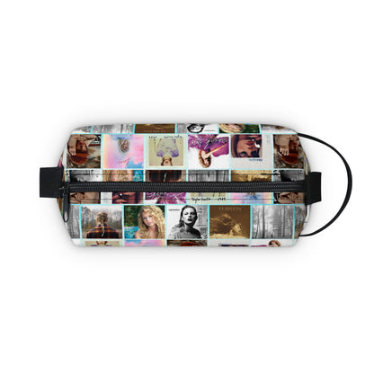 Taylor Swift Album Art Collage Pattern Toiletry Bag