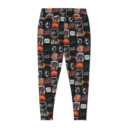 Daft Punk Album Cover Collage Plus Size Leggings