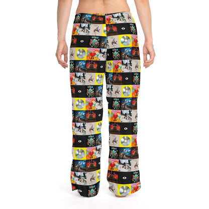 Bad Bunny Album Art Collage Women's Pajama Pants