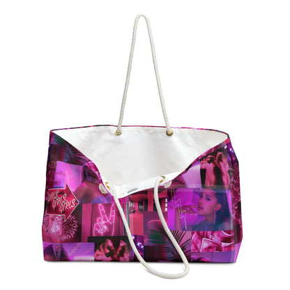 Ariana Grande 7 Rings Collage Weekender Bag