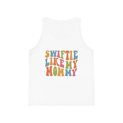 Taylor Swift Swiftie Like My Mommy Kid's Jersey Tank Top