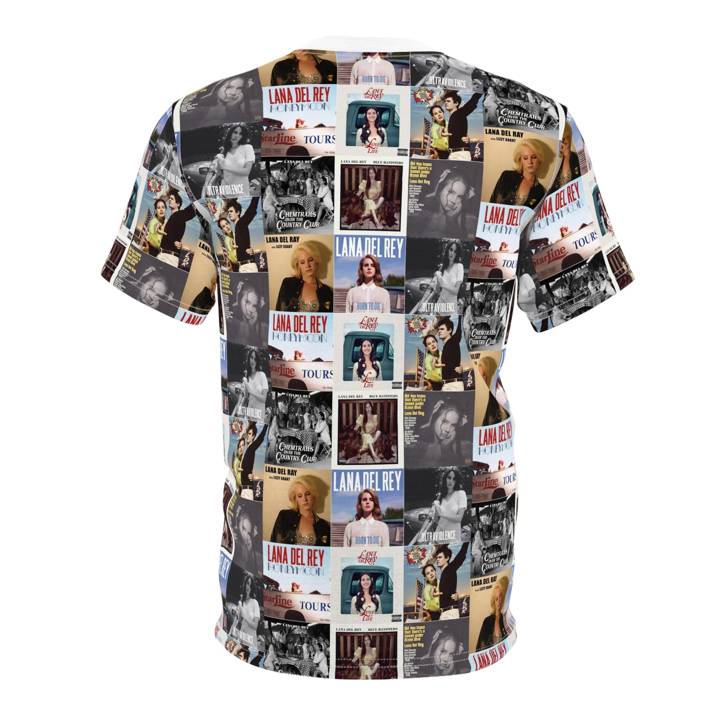 Lana Del Rey Album Cover Collage Unisex Tee Shirt